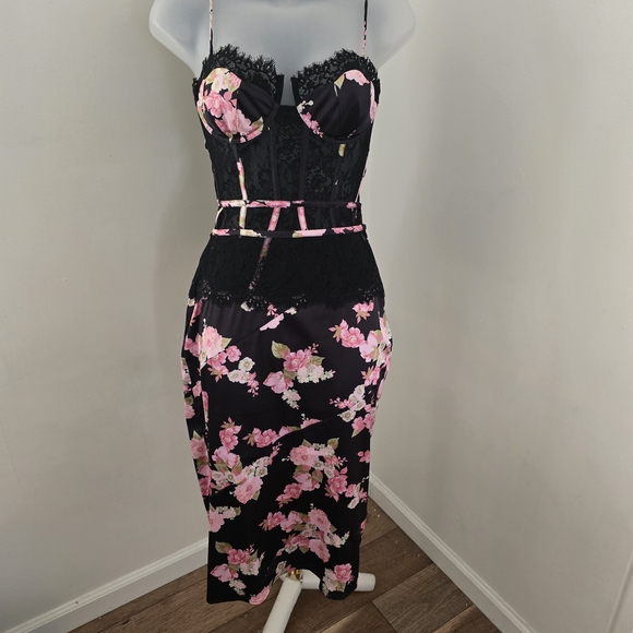 For Love And Lemons Dresses & Skirts - FOR LOVE & LEMONS x Victorias Secret Melrose Bodysuit w/Matching Skirt